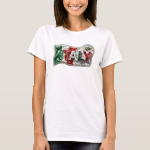 Fresh Pink ITALY Wearable Art T-Shirt
