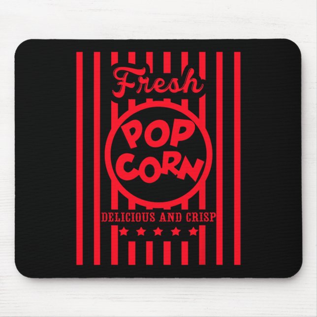 FRESH Popcorn Costume for Halloween  Mouse Pad (Front)