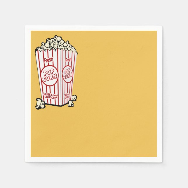 Fresh Popcorn Napkin (Front)