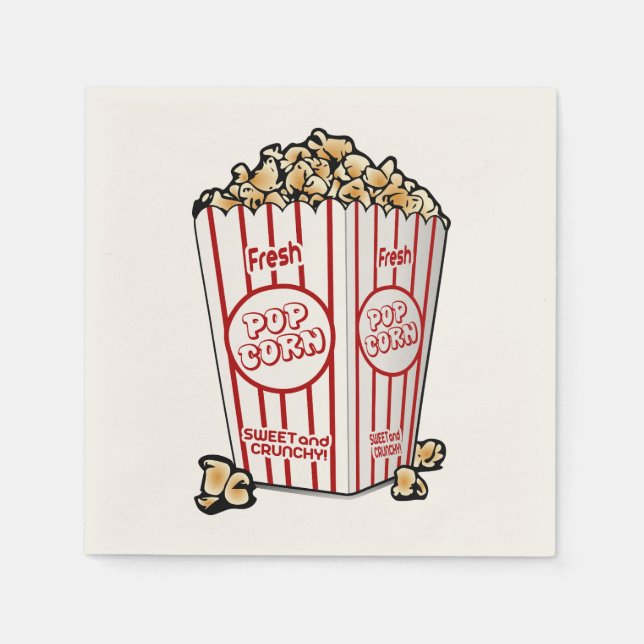 Fresh Popcorn Napkin (Front)