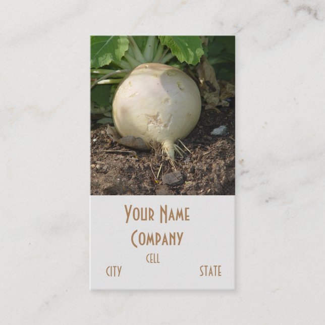 Fresh Produce Business Card (Front)
