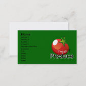 Fresh Produce Business Cards (Front/Back)