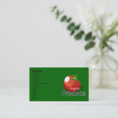 Fresh Produce Business Cards (Standing Front)