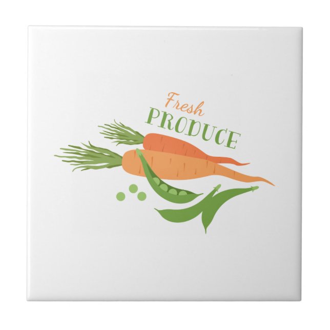 Fresh Produce Ceramic Tile (Front)
