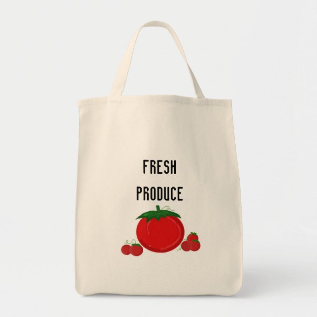 Fresh Produce - Tomatoes Tote Bag (Front)