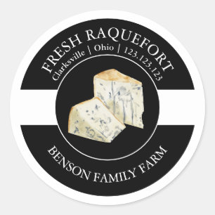 Fresh Raquefort Cheese Label