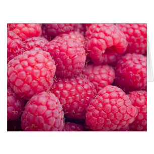 Fresh raspberries
