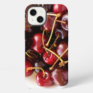 Fresh Red Cherries in a Bowl Photograph iPhone 13 Case