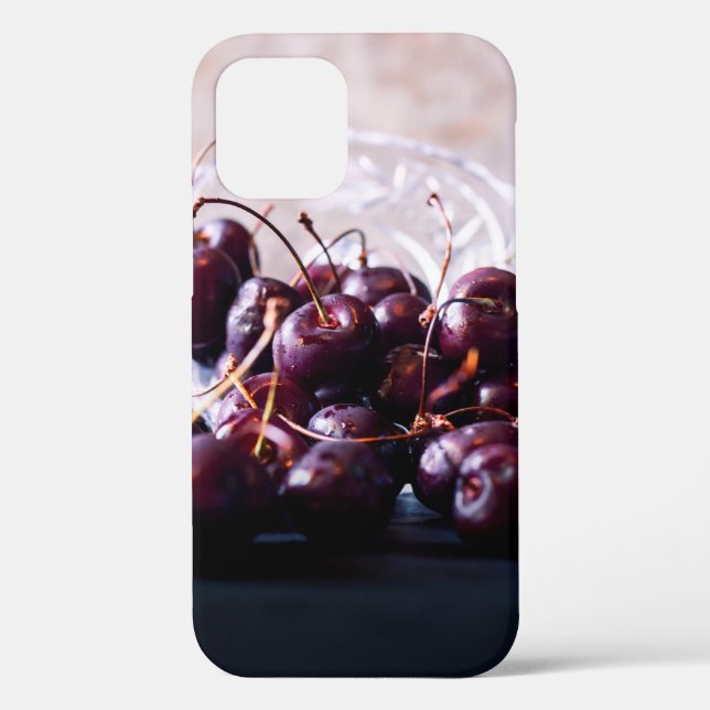 Fresh Red Cherries Photograph Case-Mate iPhone Case (Back)