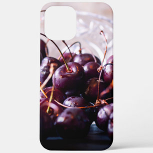 Fresh Red Cherries Photograph iPhone 12 Pro Max Case