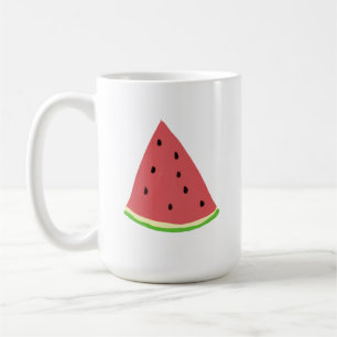 Fresh Red Watermelon Slice Summer Gift Coffee Mug