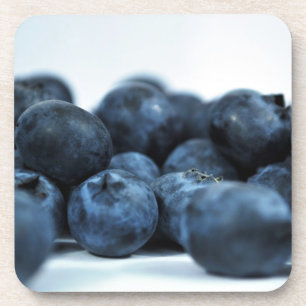 Fresh Ripe Blueberries Coaster