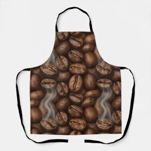 Fresh Roasted Coffee Beans Steam Aroma Apron