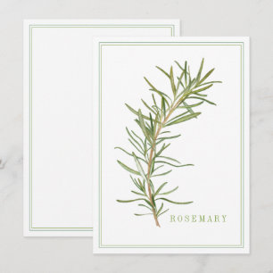 FRESH ROSEMARY 4.5x6.25 Flat Card