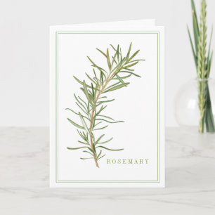 FRESH ROSEMARY Greeting Card