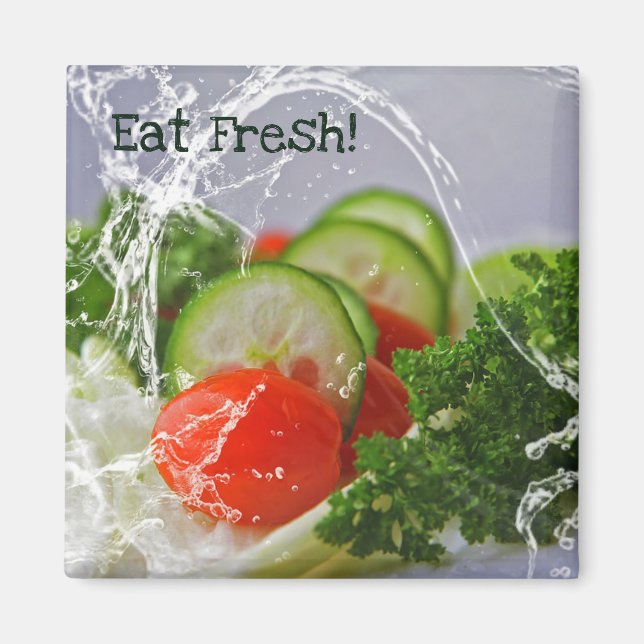 Fresh Salad Magnet (Front)