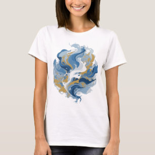 Fresh Silver ABSTRACT ART Design v3 T-Shirt