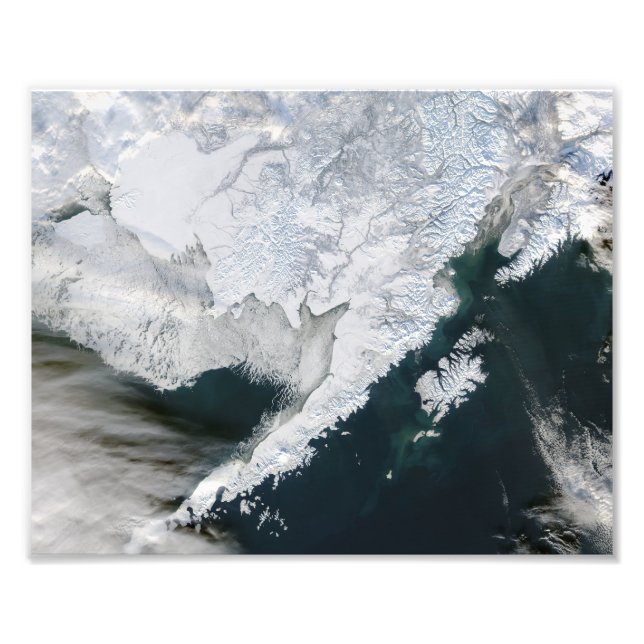 Fresh Snow in Bristol Bay Photo Print (Front)