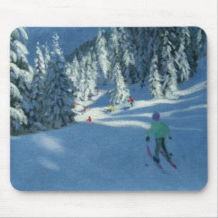 Fresh Snow Morzine France Mouse Pad