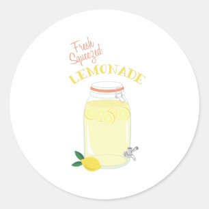 Fresh Squeezed Classic Round Sticker