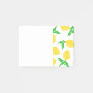 Fresh Squeezed Lemon Sticky Note Pad