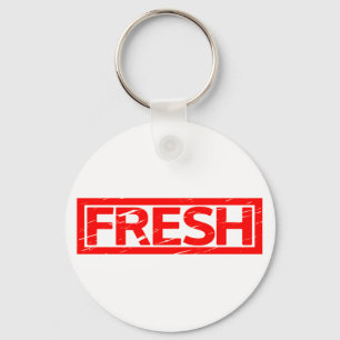 Fresh Stamp Key Ring