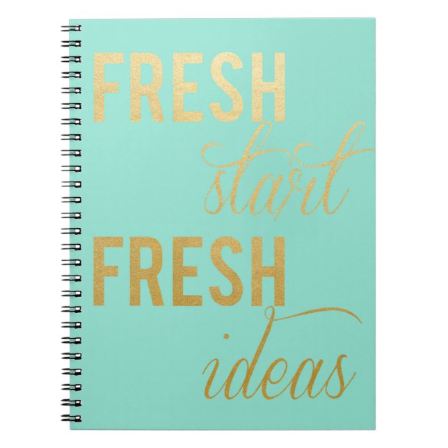 Fresh Start Notebook (Front)