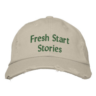 FRESH START STORIES EMBROIDERED HAT