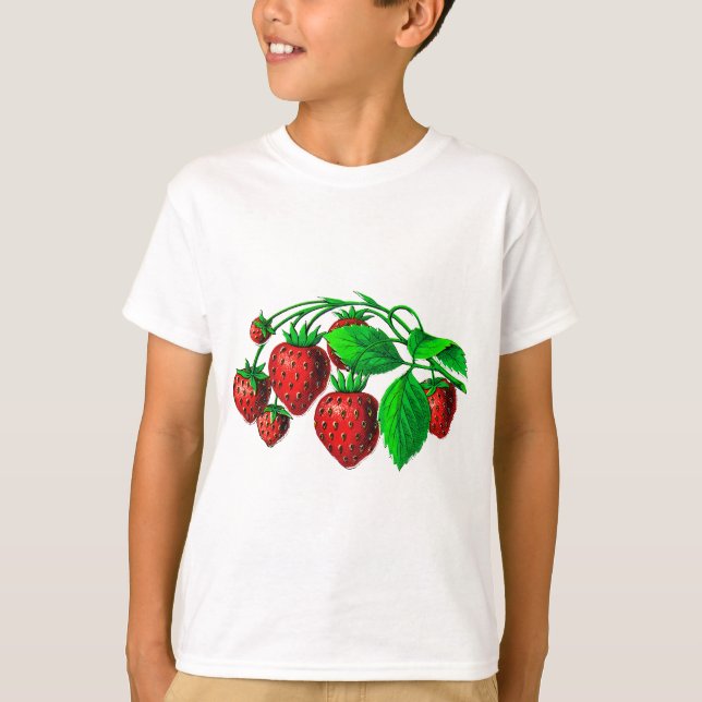 Fresh Strawberries T-Shirt (Front)