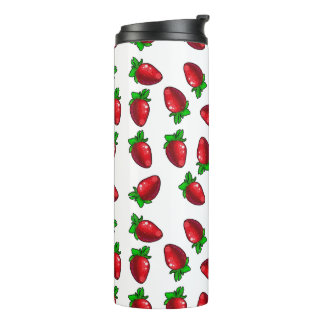 Fresh Strawberries Thermal Tumbler