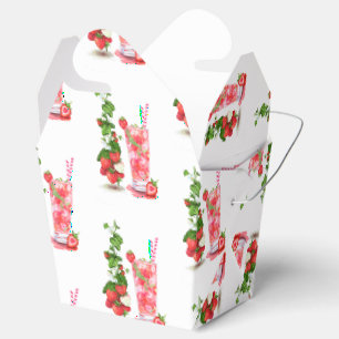 Fresh Strawberry Juice Cool Drink - Summer Time Favour Box