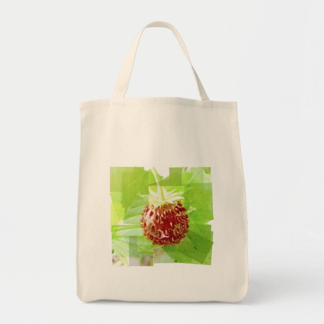 Fresh Strawberry Tote Bag (Front)