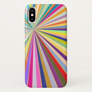 Fresh striped background iPhone x case