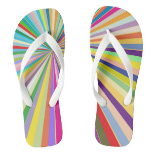 Fresh striped background thongs