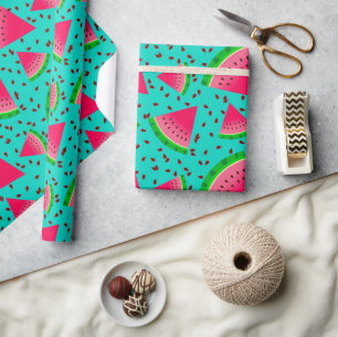 Fresh Summer Watermelon Slice Cool   Wrapping Paper