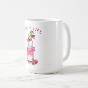 Fresh Sweet Cherry Juice Cool Drink - Summer Time Coffee Mug