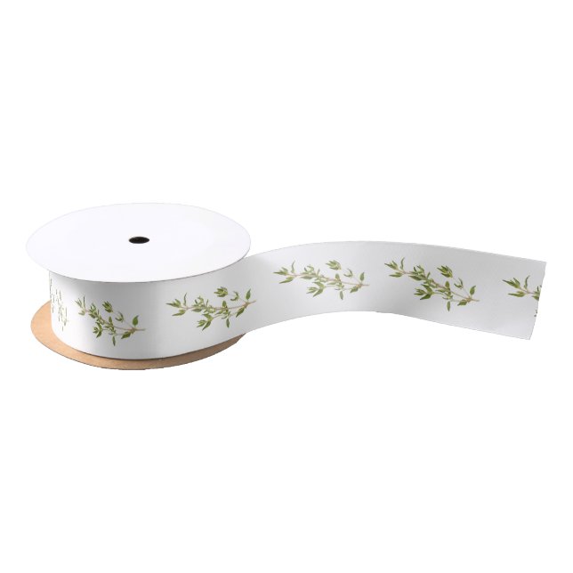 FRESH THYME 1.5" Wide Satin Ribbon (Spool)