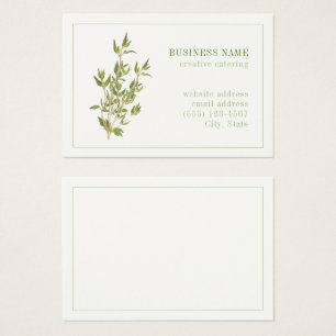 FRESH THYME 3.5x2.5 Business Card