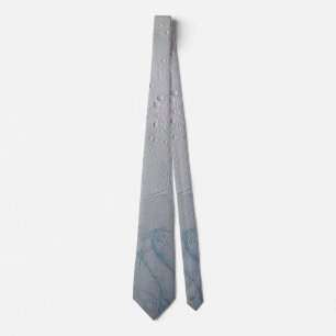 Fresh Tiger Stripes on Enceladus Tie