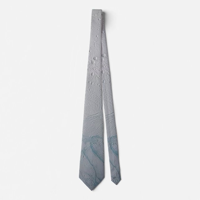 Fresh Tiger Stripes on Enceladus Tie (Front)