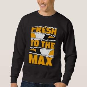 Fresh To The Max OG Yellow Toe 1s Matching Sweatshirt