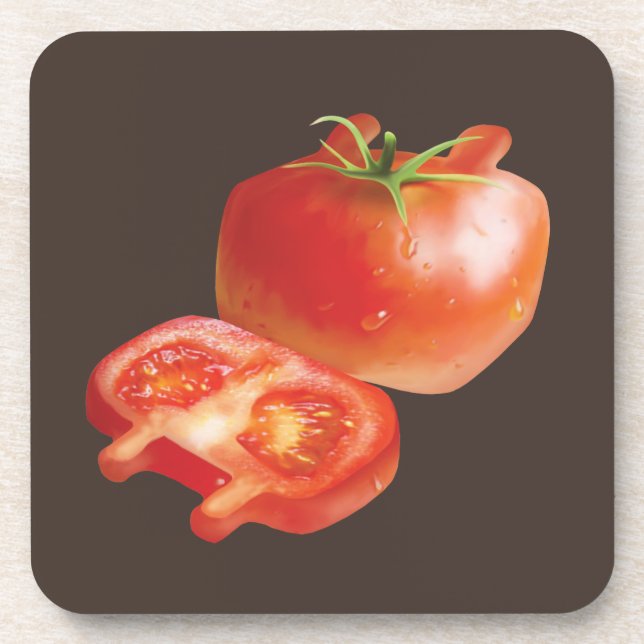 Fresh Tomato Coaster (Front)