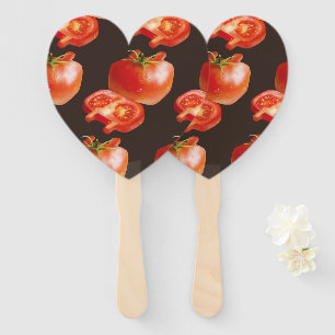 Fresh Tomato Hand Fan