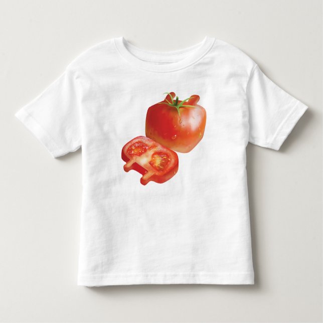 Fresh Tomato Toddler T-Shirt (Front)
