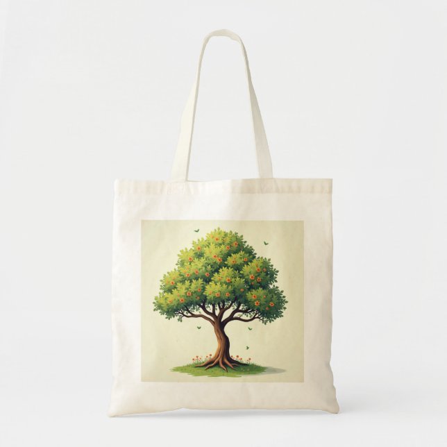 fresh tree tote bag (Front)