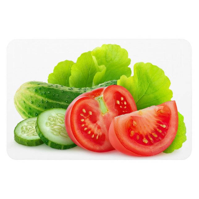 Fresh vegetables magnet (Horizontal)