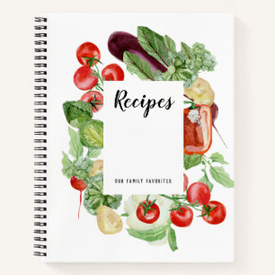 Fresh Vegetables Recipe Book