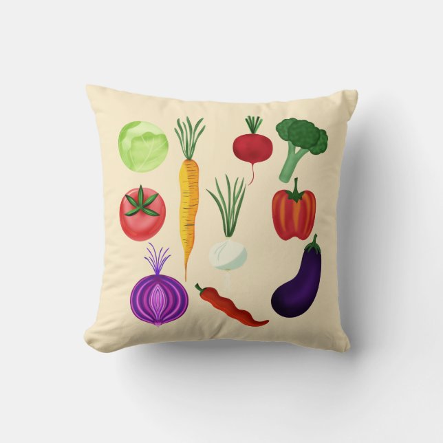 Fresh Veggies Cushion (Front)