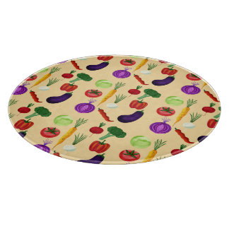 Fresh Veggies Cutting Board