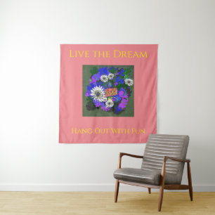Fresh Vivid Colourful Fun Happy Tapestry